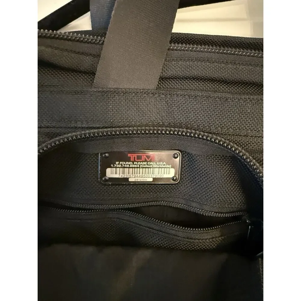 TUMI Alpha Ballistic Nylon Briefcase Business Laptop Bag 26141DH 16”